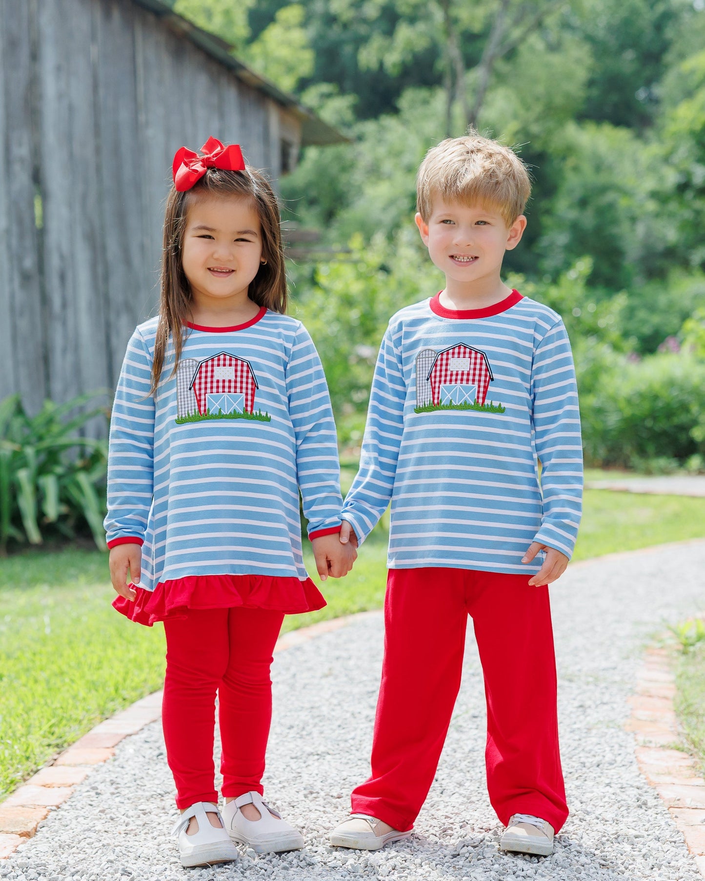 On the Farm Ruffled Pants Set