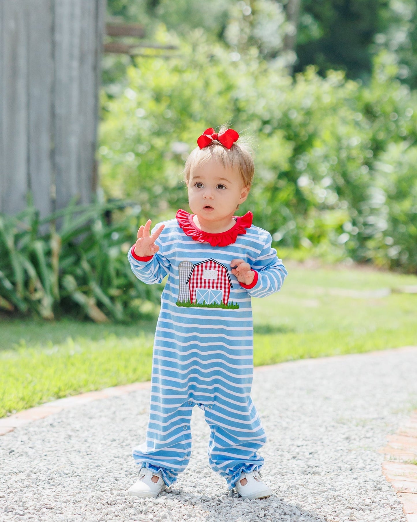 On the Farm Ruffled Romper