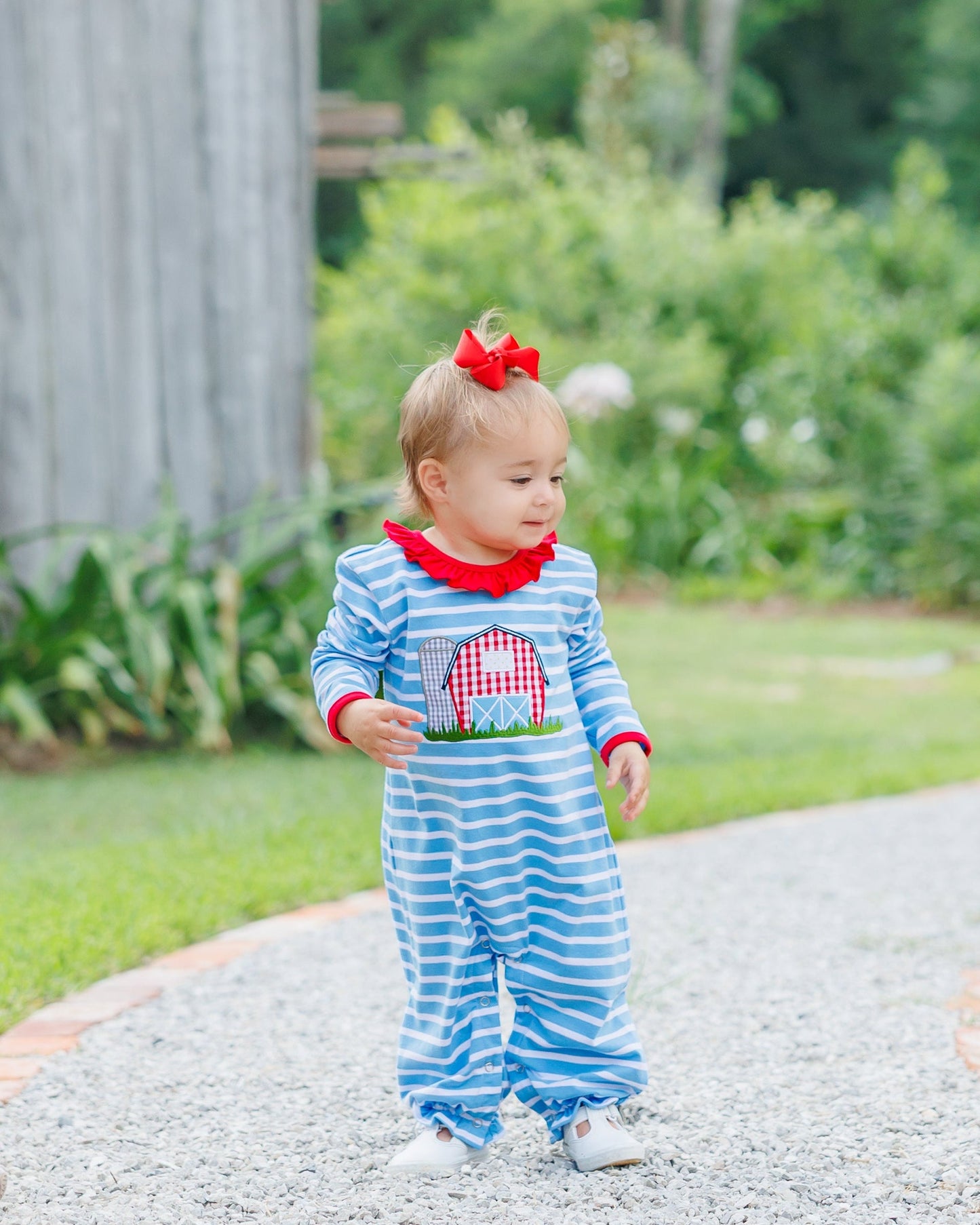 On the Farm Ruffled Romper