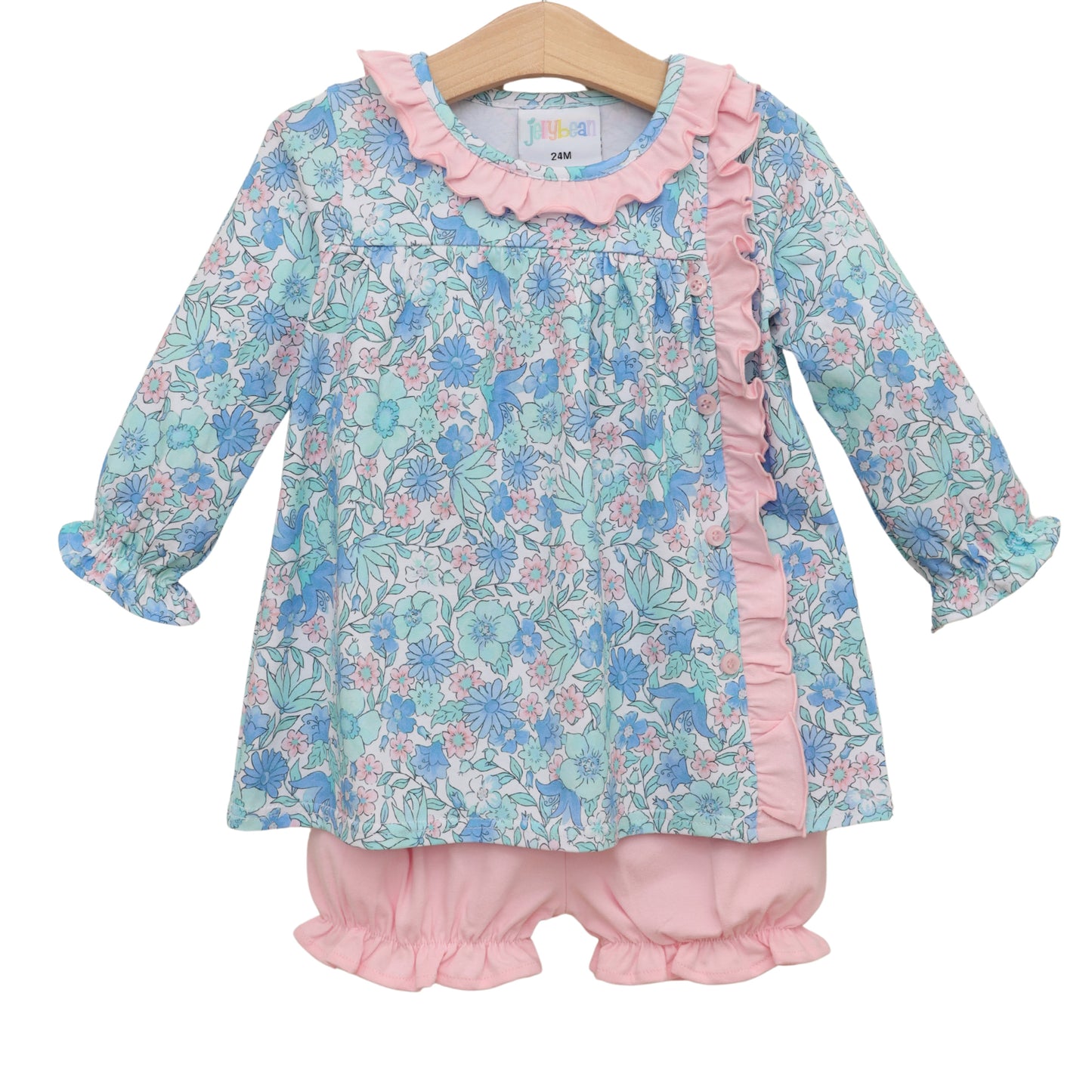 Painted Petals Bloomer Short Set