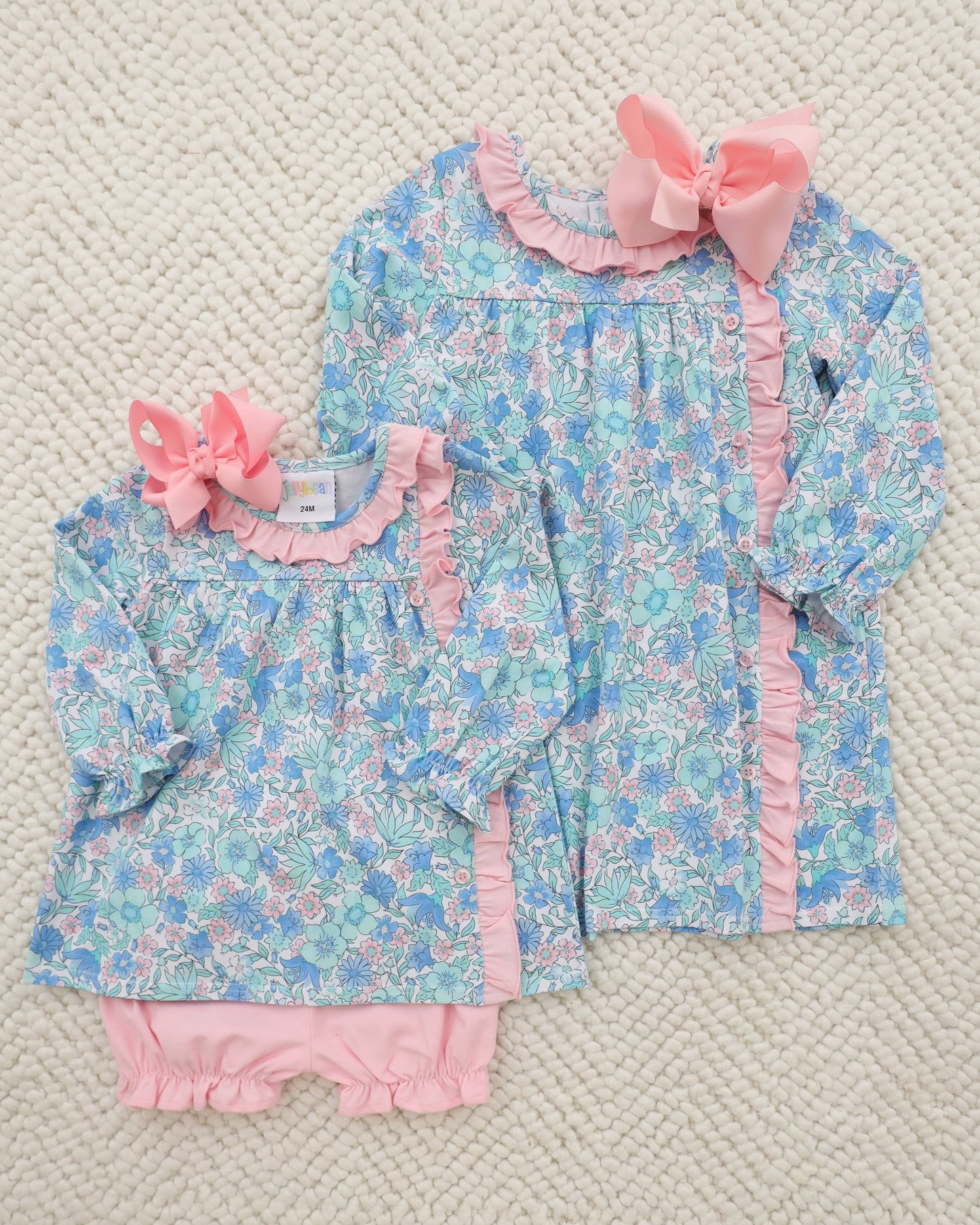 Painted Petals Bloomer Short Set
