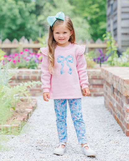 Painted Petals Sweatshirt Set