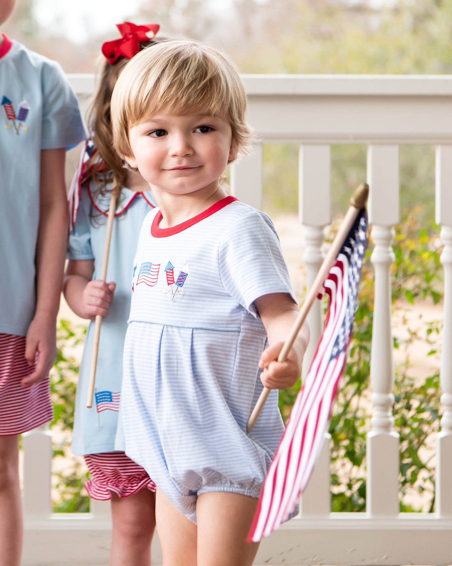 Patriotic Embroidery Bubble