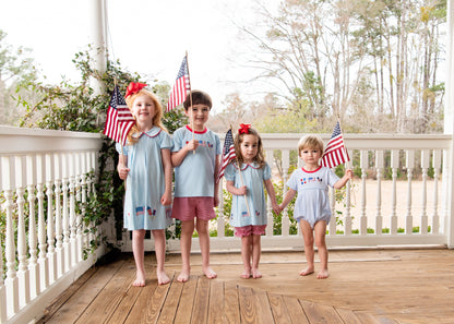 Patriotic Embroidery Bubble