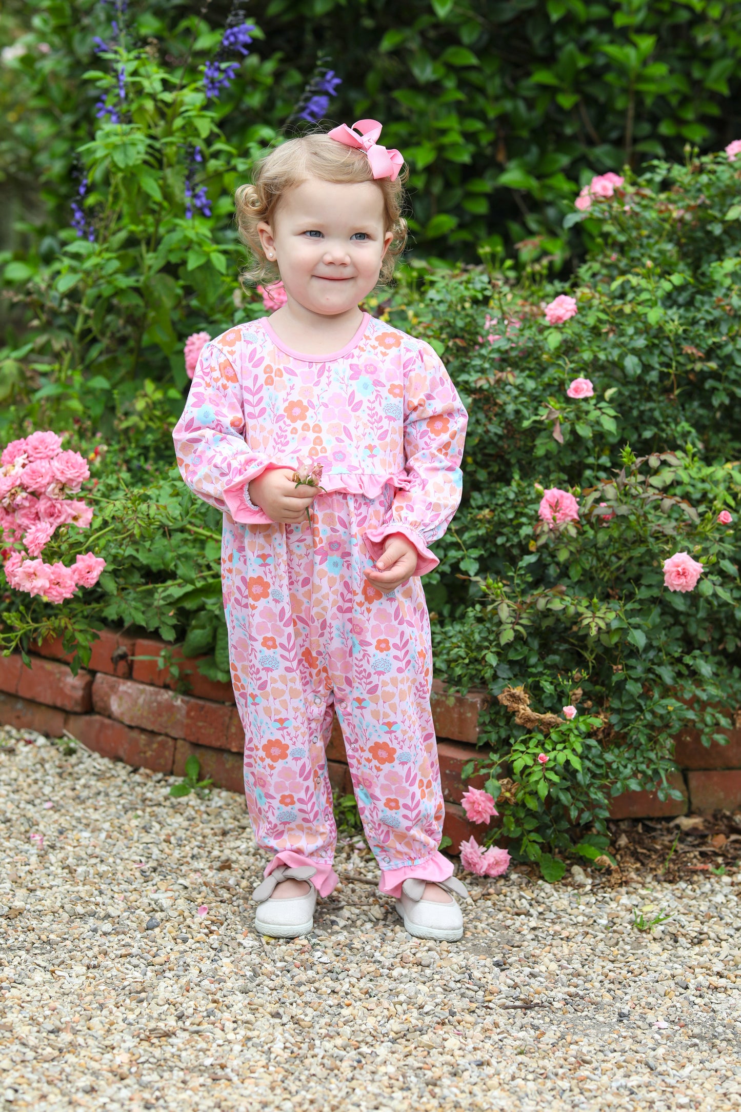 Poppy Floral Romper