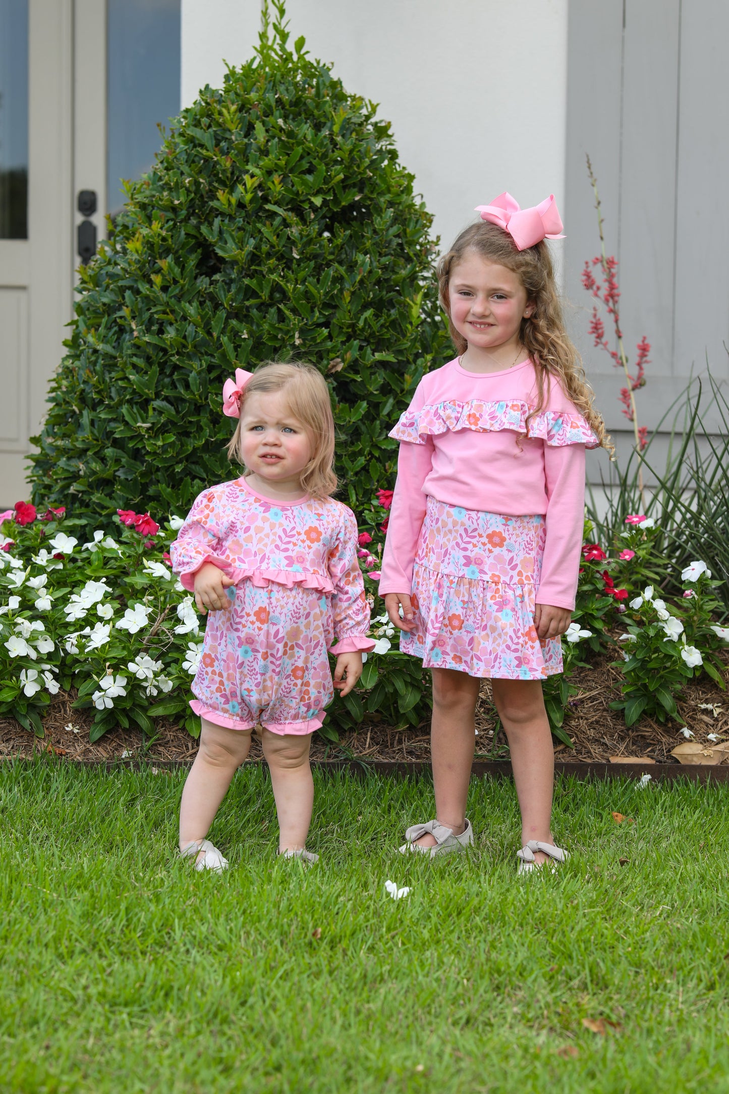 Poppy Floral Skort Set