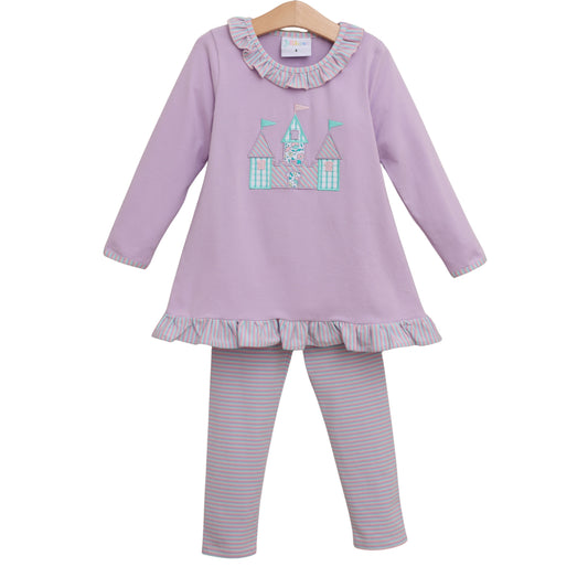 Pretty Palace Ruffled Pants Set