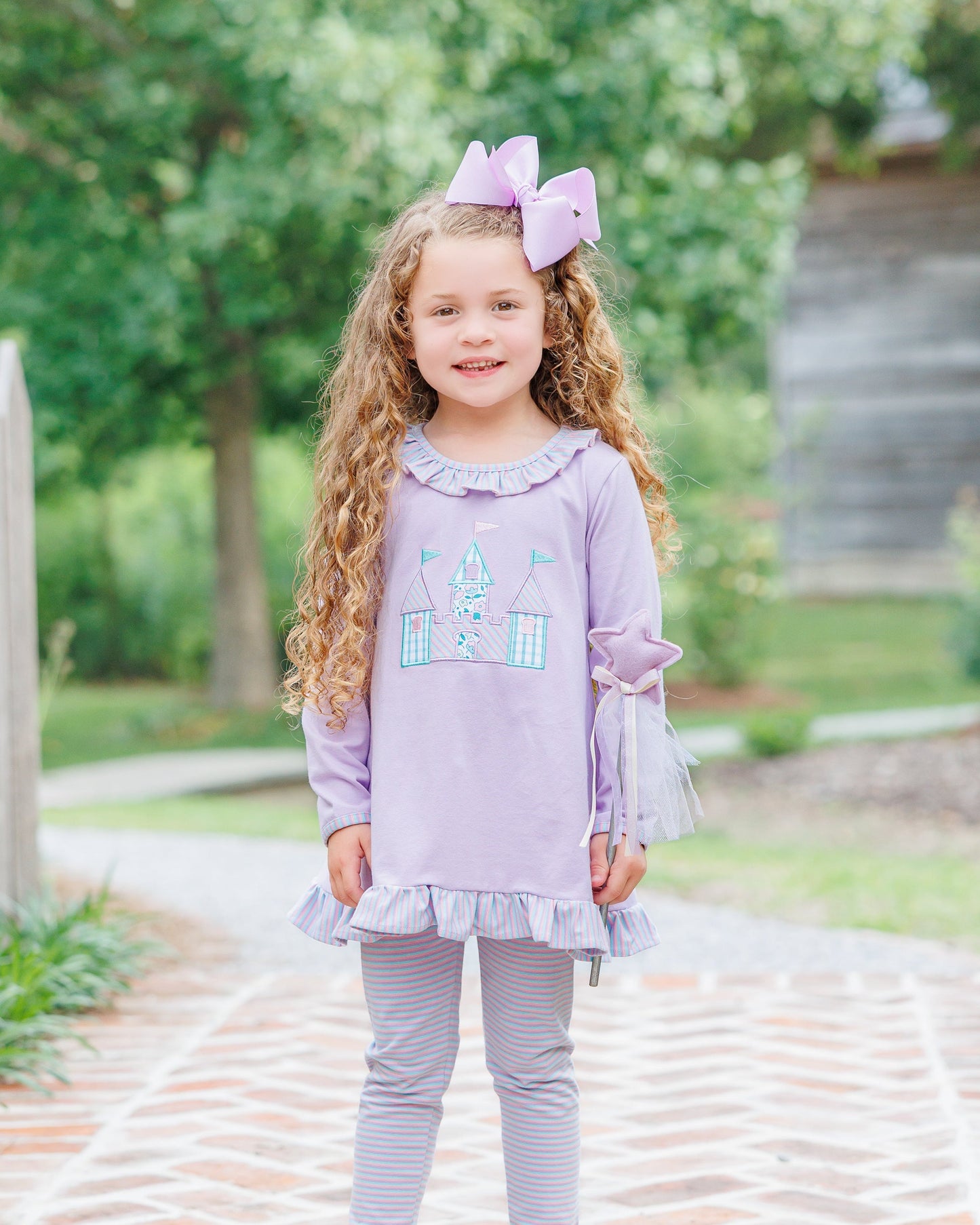 Pretty Palace Ruffled Pants Set