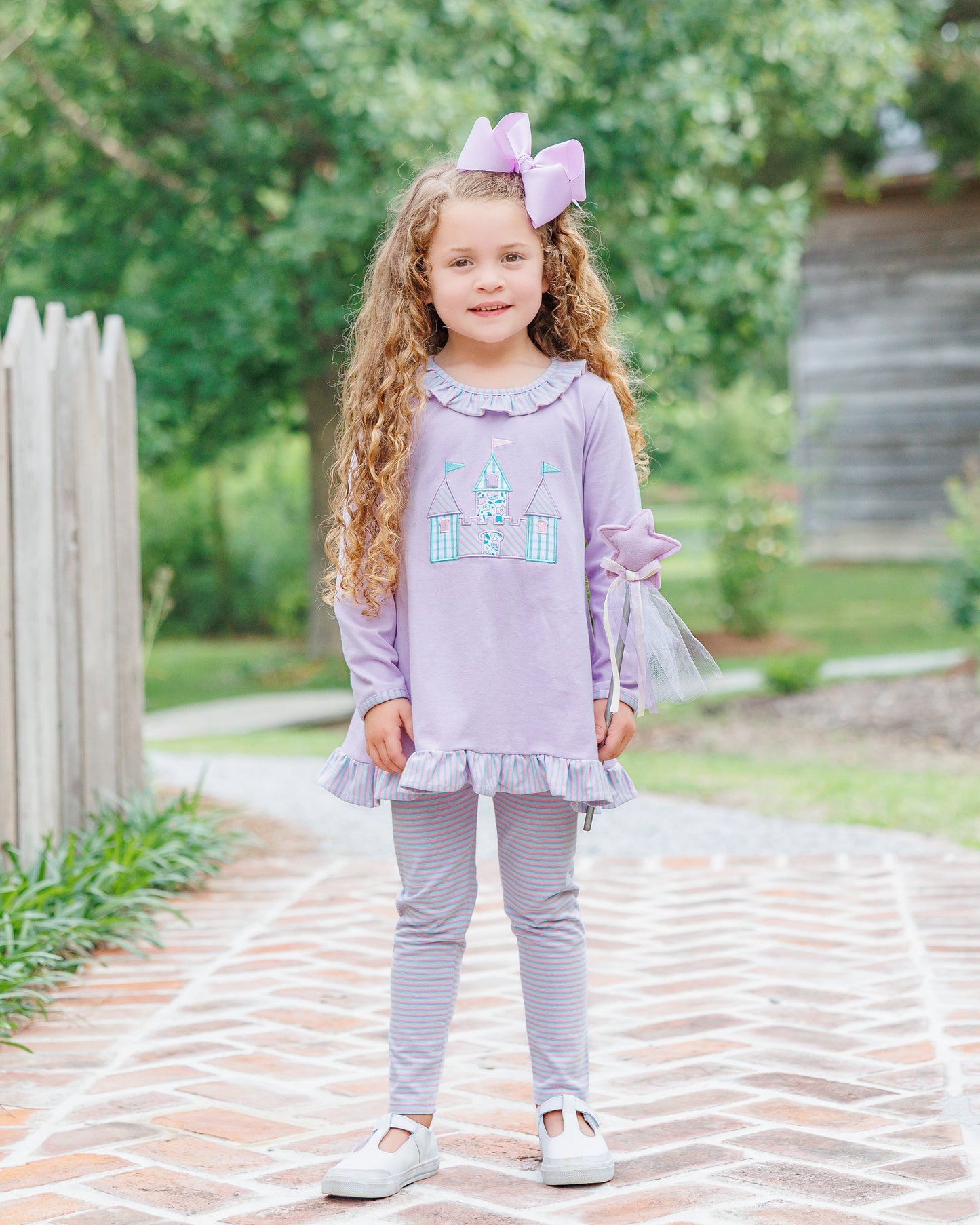 Pretty Palace Ruffled Pants Set
