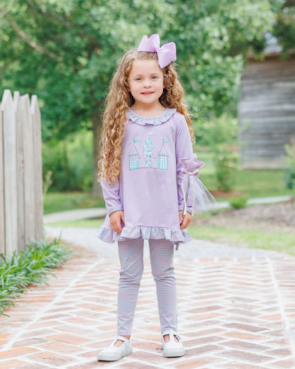 Pretty Palace Ruffled Pants Set
