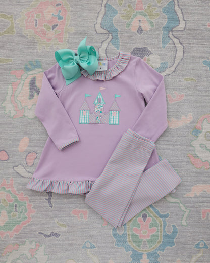Pretty Palace Ruffled Pants Set