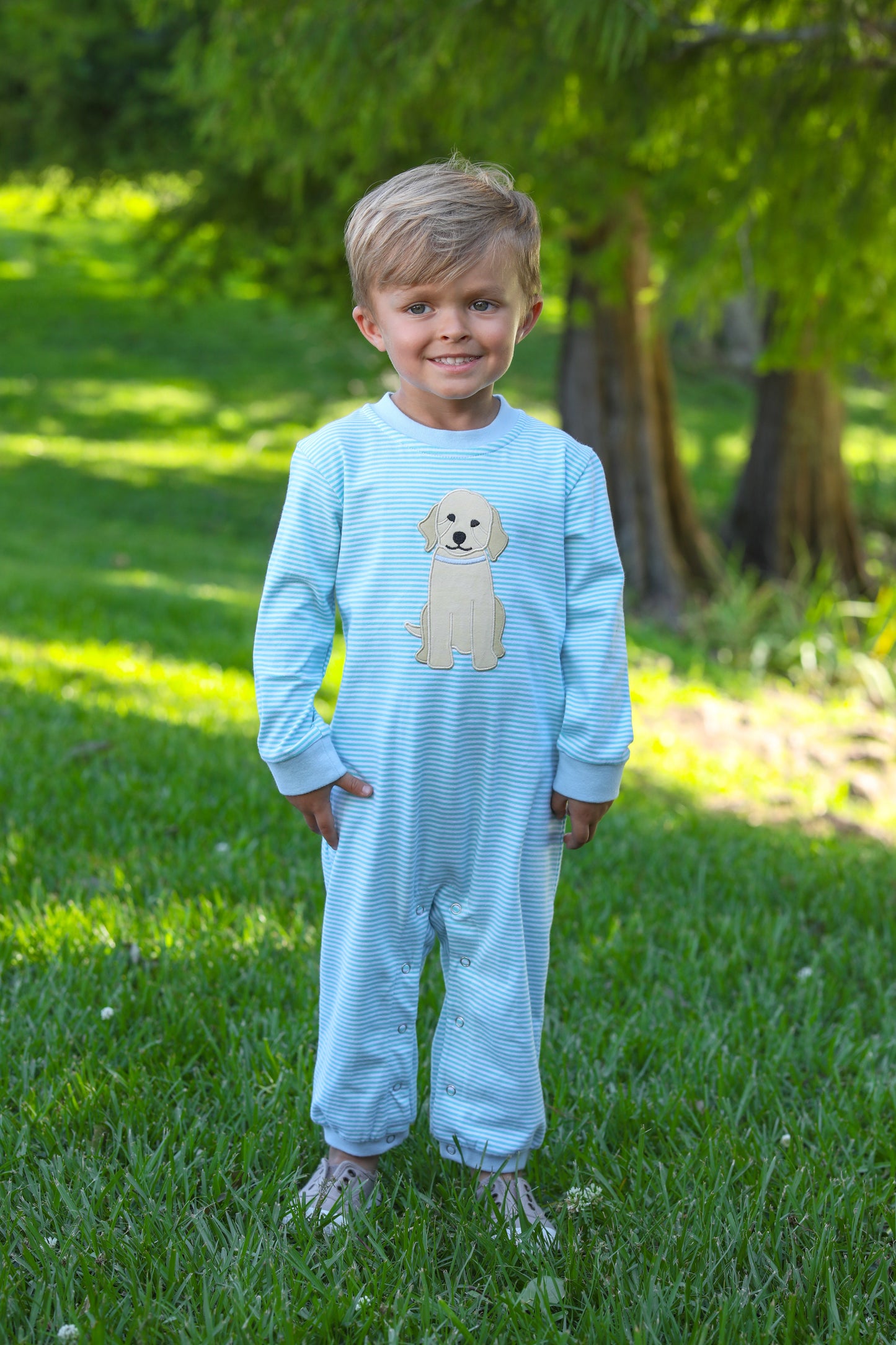 Puppy Romper Boy