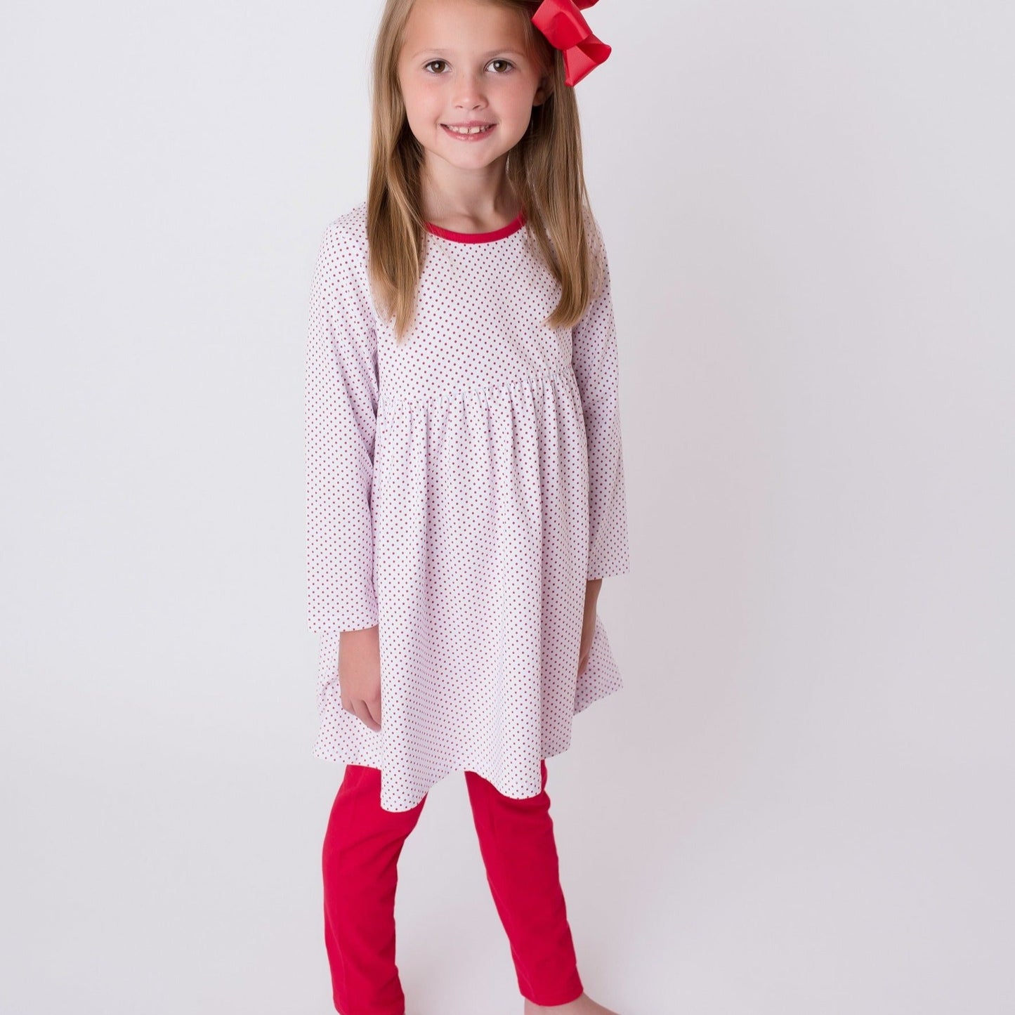 Sadie Pants Set Red dots