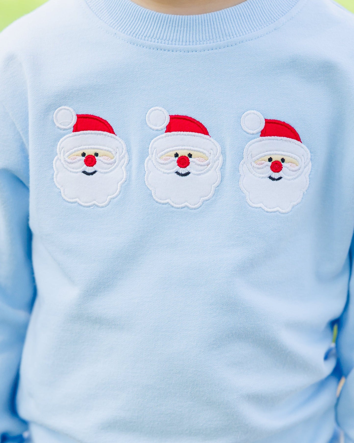 Santa Pullover Blue