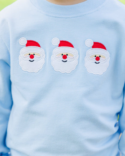 Santa Pullover Blue