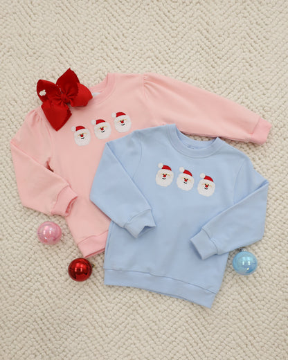 Santa Pullover Blue