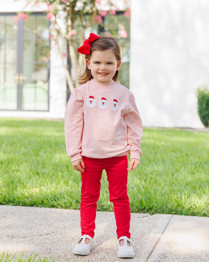 Santa Pullover Pink