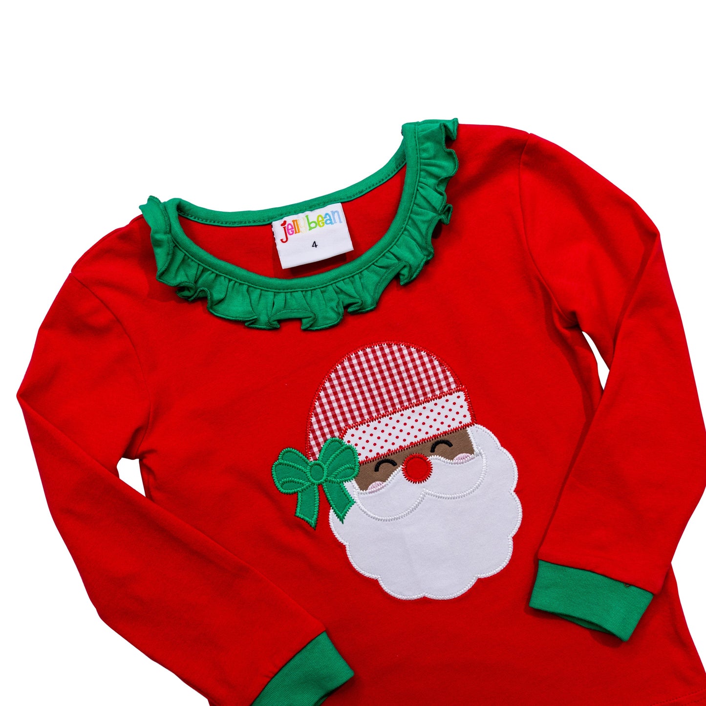 Santa Pants Set Dark Skin Ruffled