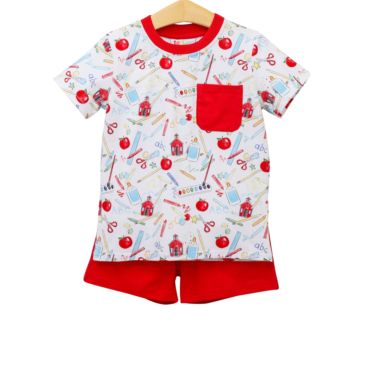 School Days Pocket Short Set Boy