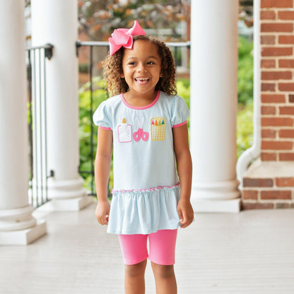 School Supplies Set Girl