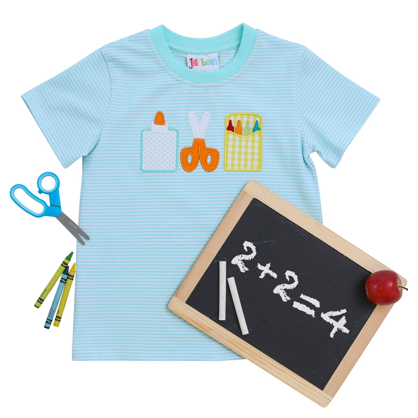 School Supplies Boy Shirt