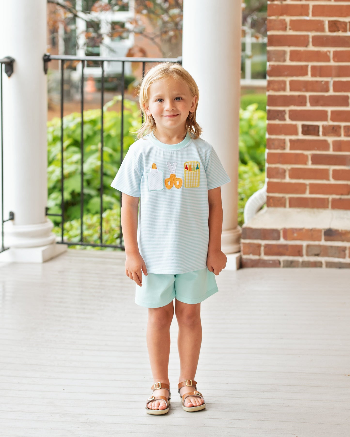 School Supplies Boy Shirt