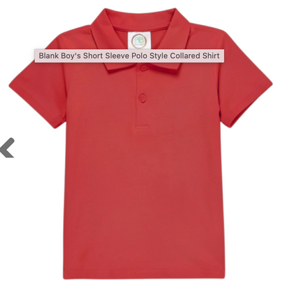 Polo Short Sleeved Solid Shirt