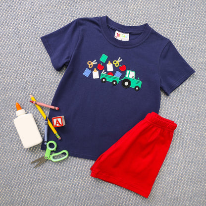 Tractor School Supplies Shirt