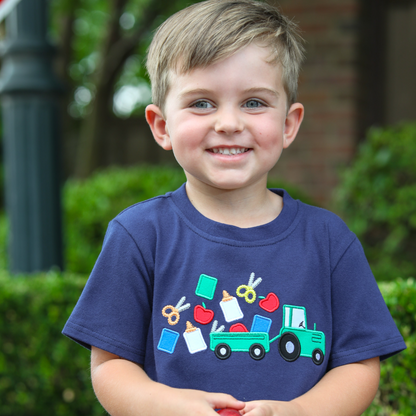 Tractor School Supplies Shirt