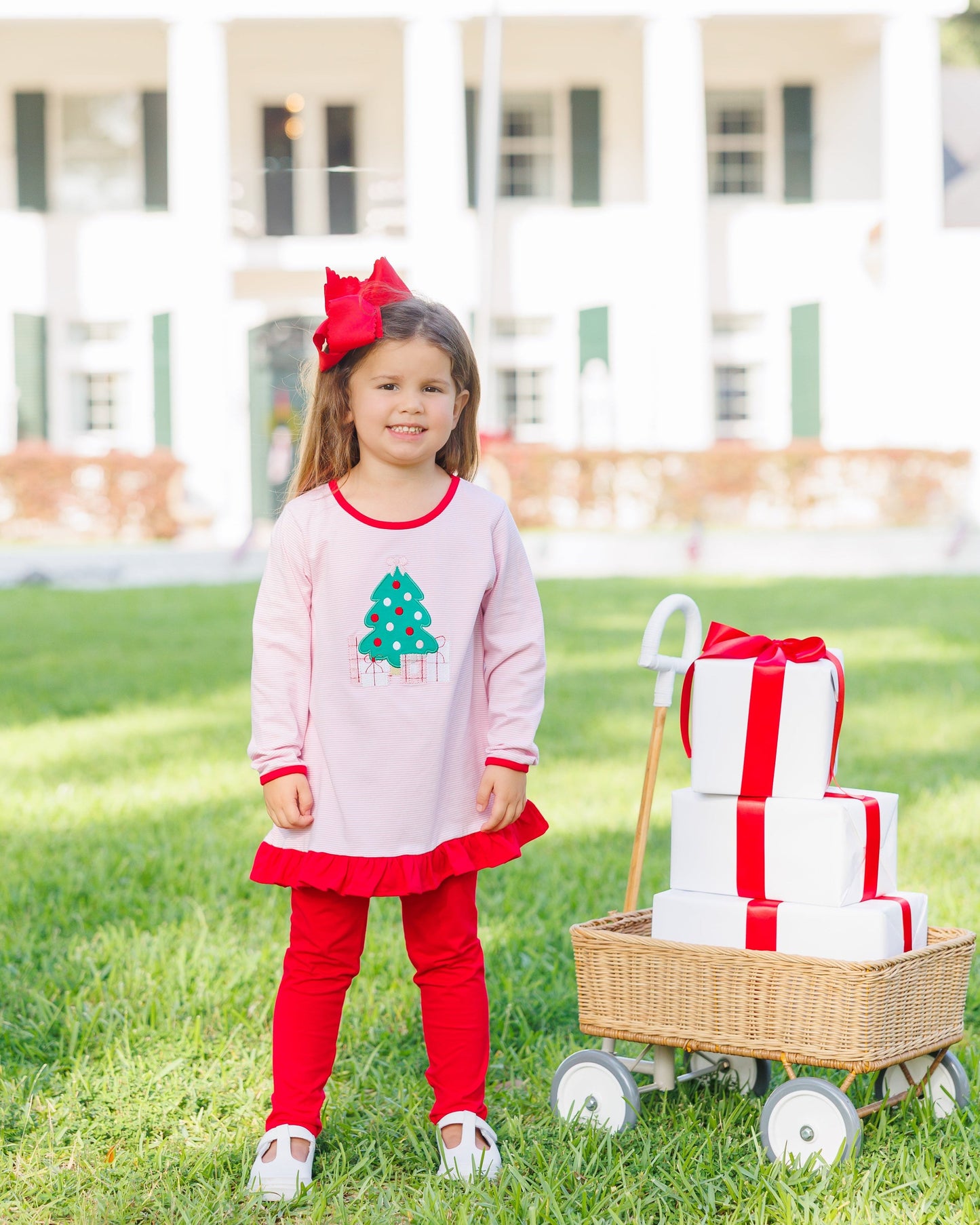 Under the Tree Pants Set Ruffled