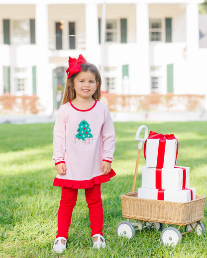 Under the Tree Pants Set Ruffled