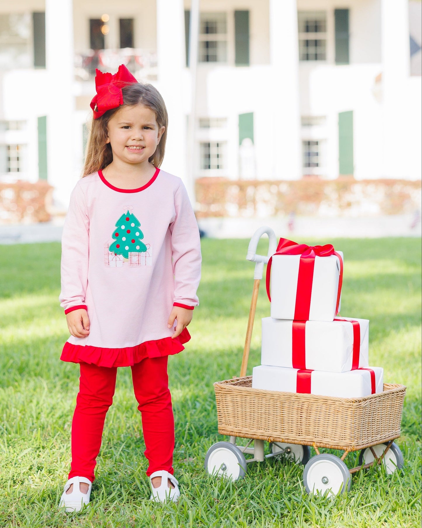 Under the Tree Pants Set Ruffled