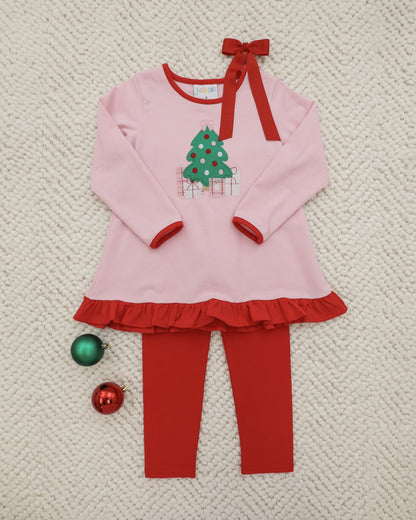 Under the Tree Pants Set Ruffled
