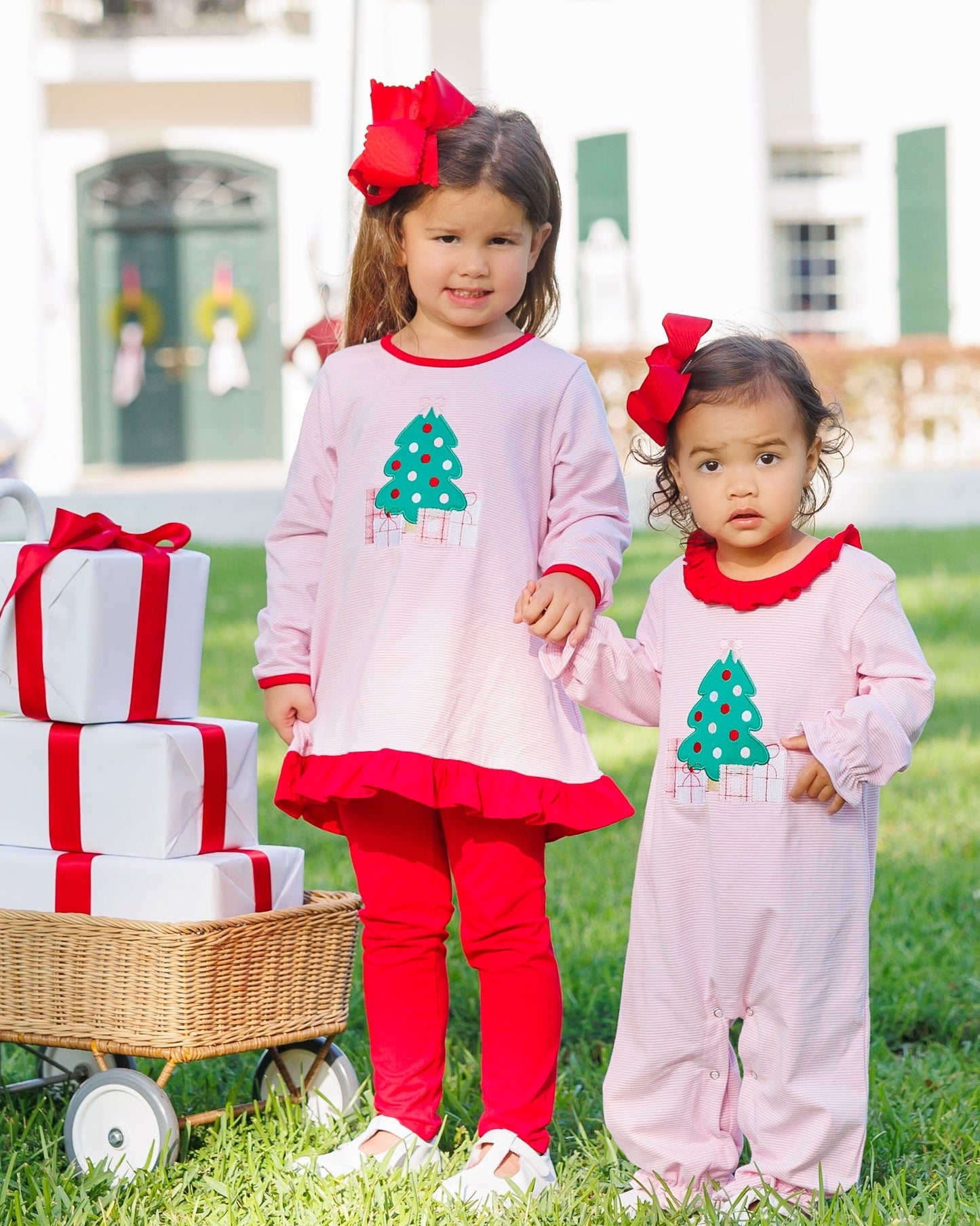 Under The Tree Ruffled Romper