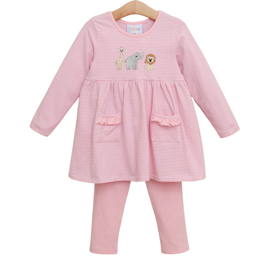 Zoo Crew Ruffle Pants Set