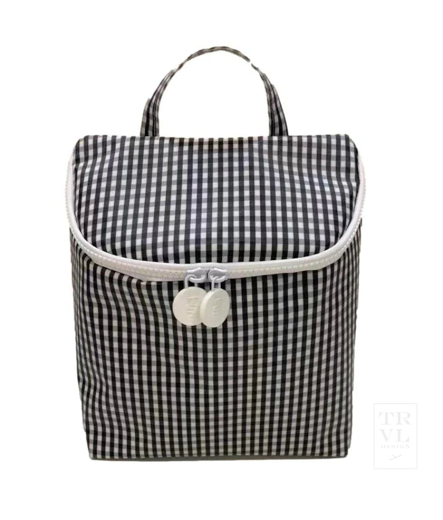 TRVL LUNCH OG version insulated WIPEABLE WASHABLE tote