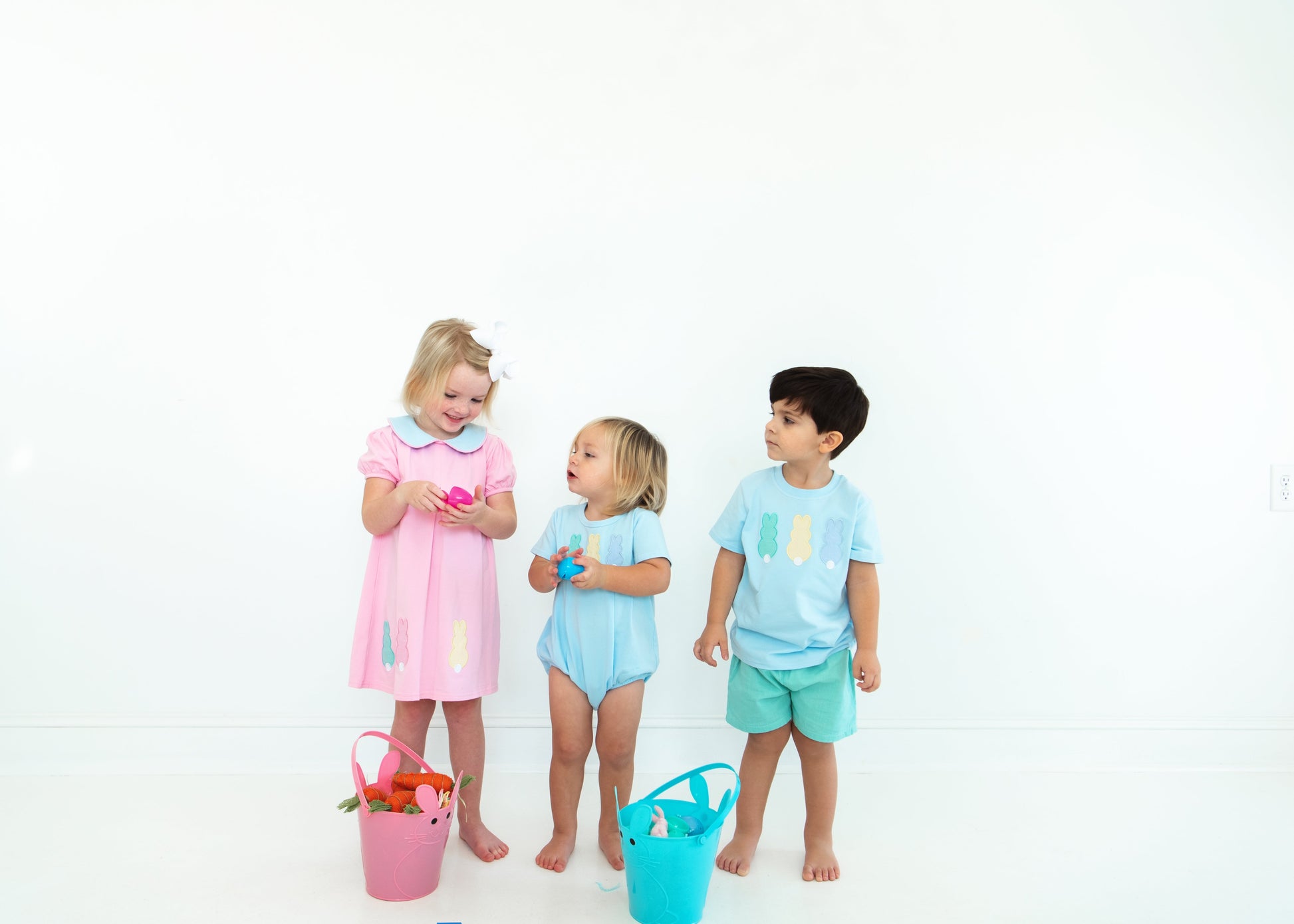 Bunny Bubble Blue - Tea and Cotton IncTea and Cotton Inc