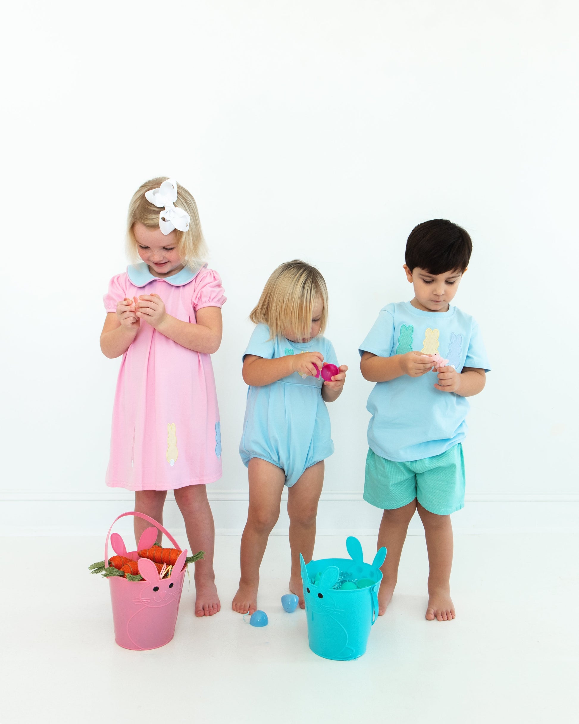 Bunny Bubble Blue - Tea and Cotton IncTea and Cotton Inc