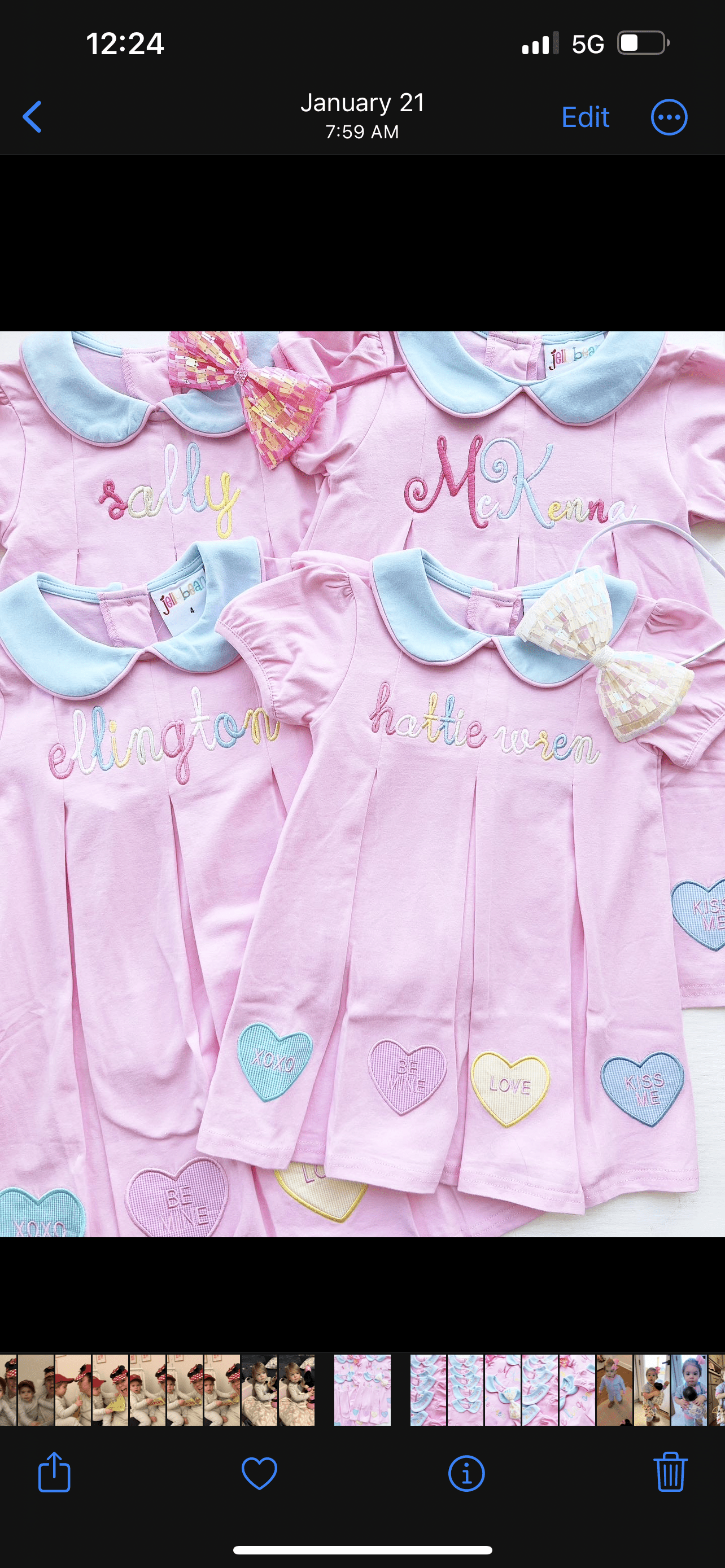 Candy Heart Pleat Bloomer Set - Tea and Cotton IncTea and Cotton Inc