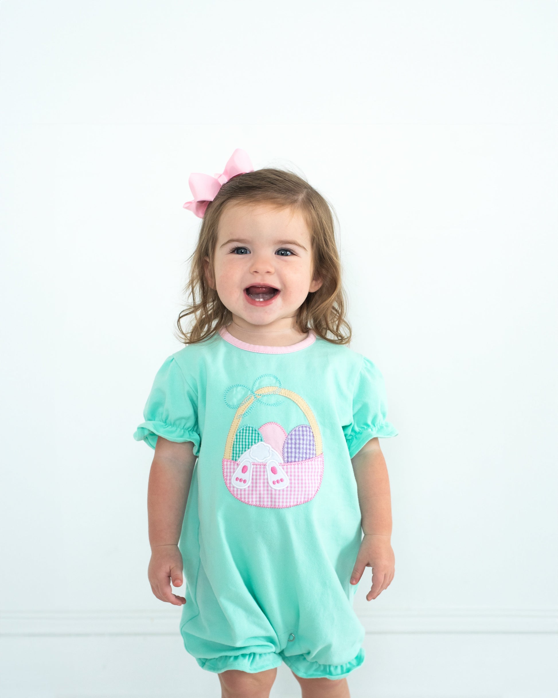 Easter Basket Ruffled Romper - Tea and Cotton IncTea and Cotton Inc