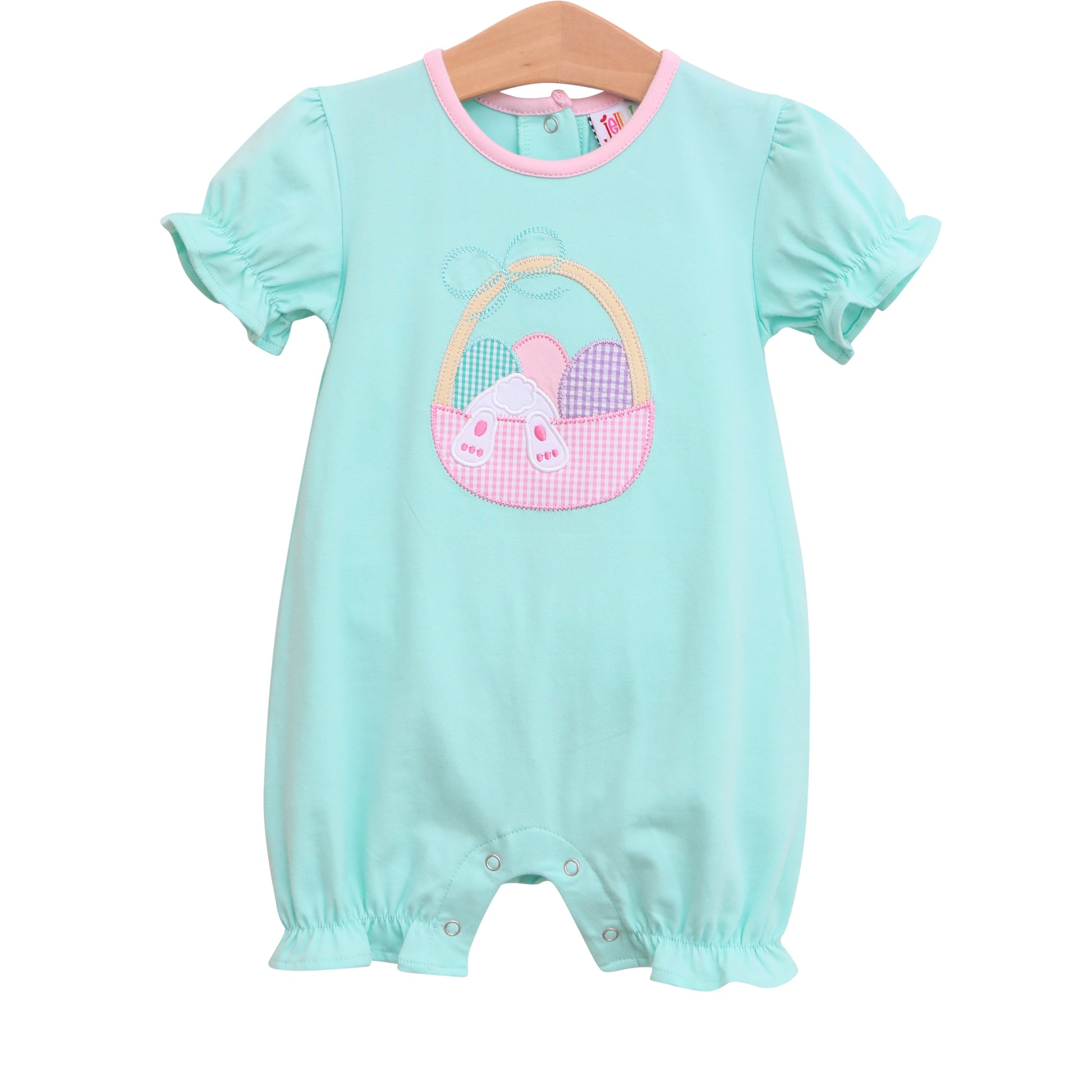 Easter Basket Ruffled Romper - Tea and Cotton IncTea and Cotton Inc