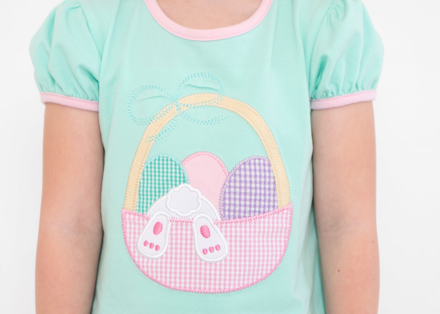 Easter Basket Short Set Girl - Tea and Cotton IncTea and Cotton Inc