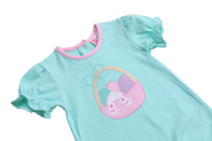 Easter Basket Short Set Girl - Tea and Cotton IncTea and Cotton Inc