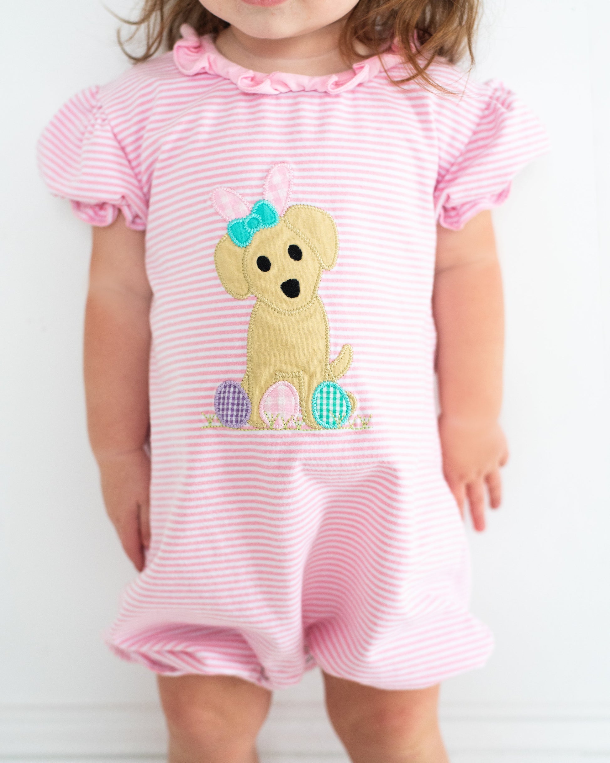 Easter Dog Romper Pink - Tea and Cotton IncTea and Cotton Inc