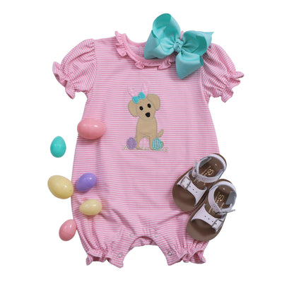 Easter Dog Romper Pink - Tea and Cotton IncTea and Cotton Inc