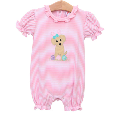 Easter Dog Romper Pink - Tea and Cotton IncTea and Cotton Inc