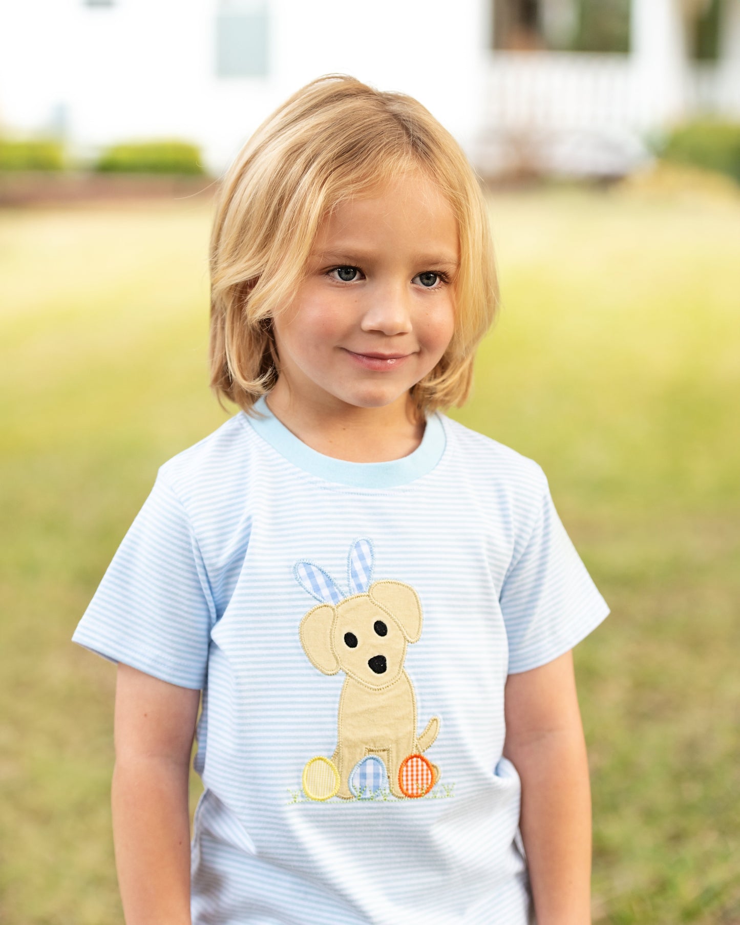 Easter Puppy Boy Shirt - Tea and Cotton IncTea and Cotton Inc