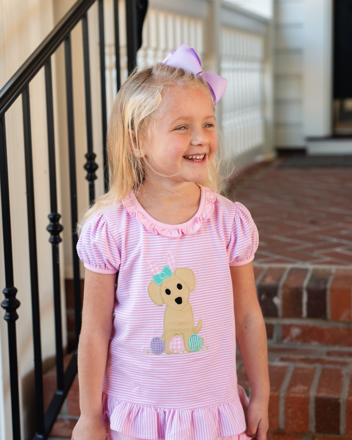 Easter Ruffled Puppy Shirt - Tea and Cotton IncTea and Cotton Inc