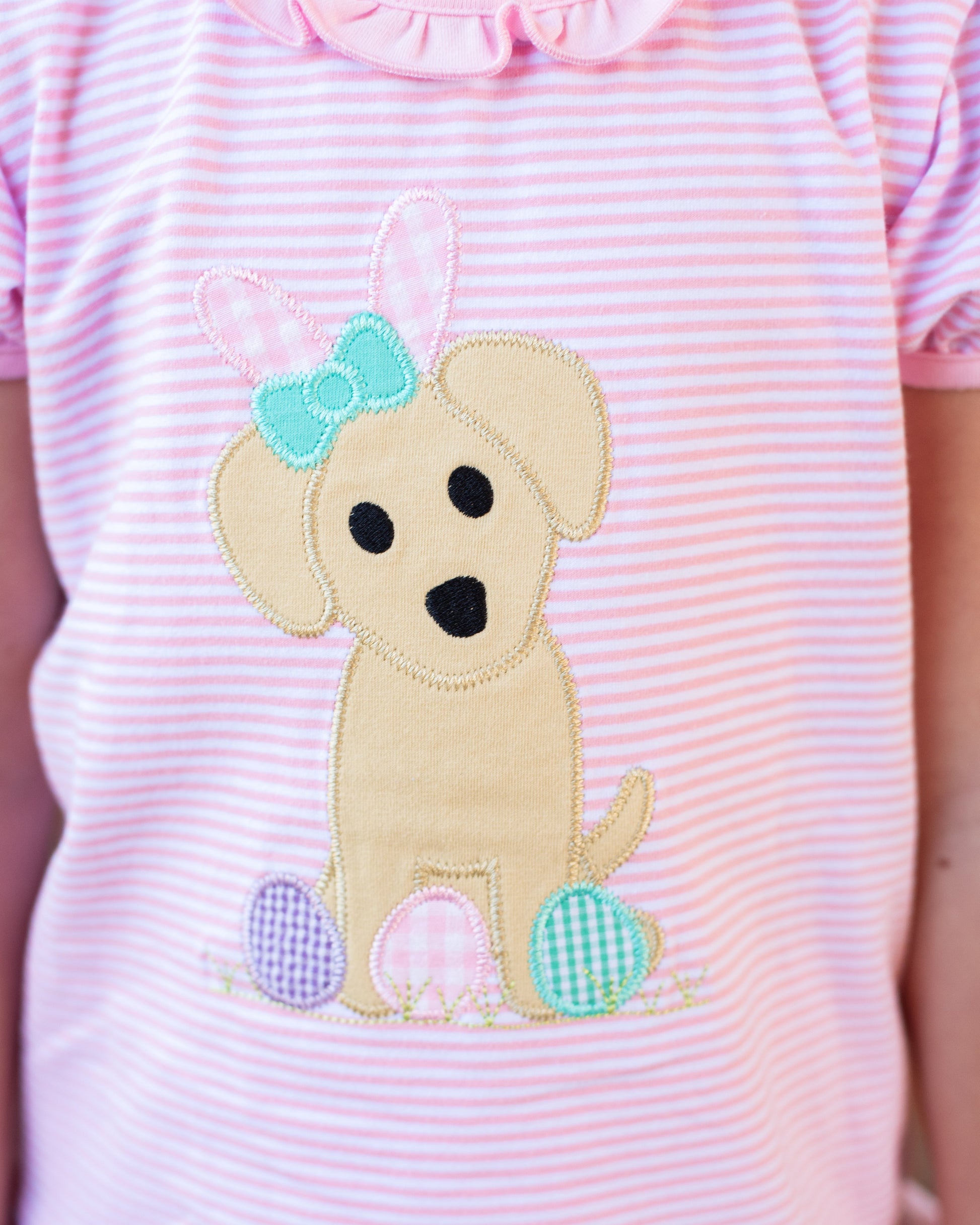 Easter Ruffled Puppy Shirt - Tea and Cotton IncTea and Cotton Inc