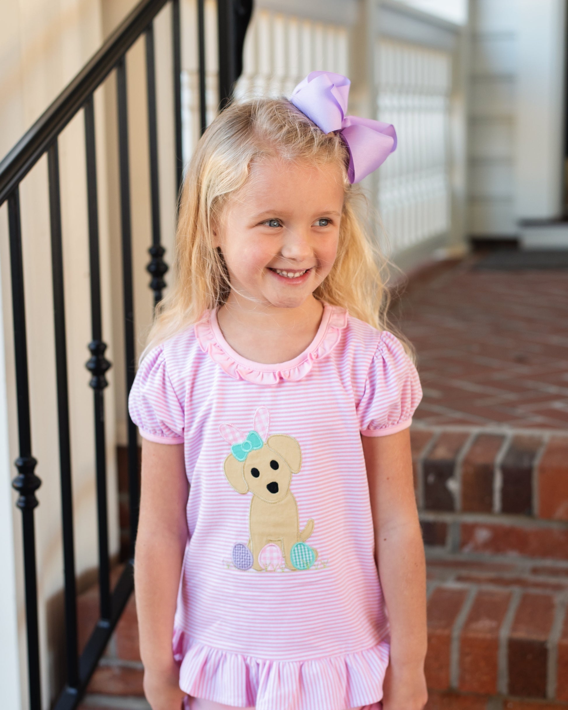 Easter Ruffled Puppy Shirt - Tea and Cotton IncTea and Cotton Inc